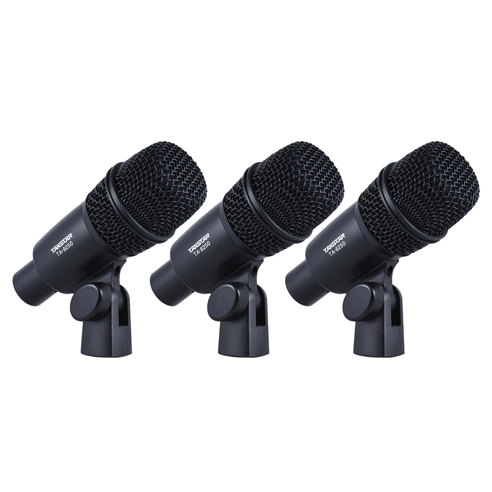 

TAKSTAR DMS-7AS Professional Wired Microphone Mic Kit for Drum Set Musical Instruments