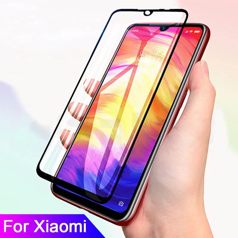 

9H Tempered Glass For Xiaomi xiomi Redmi note 7 7pro 7A Anti Blue Light Full coverage screen protector For Xiaomi redmi 7 Glass