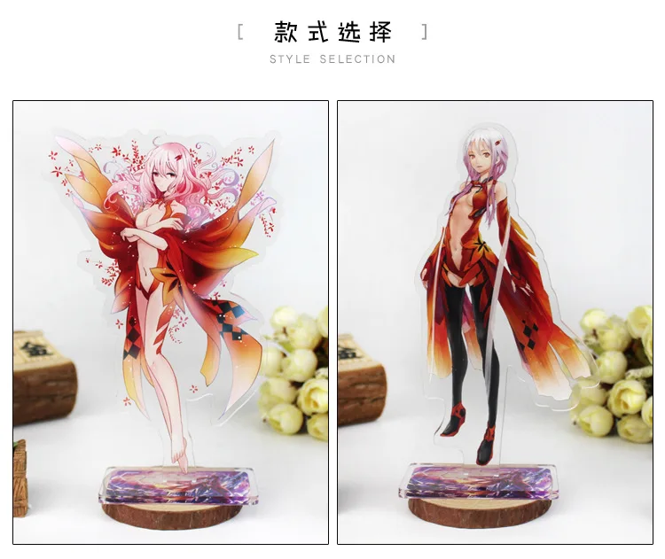 Guilty Crown YUZURIHA INORI акриловая модель на подставке трансформаторы приобретаемые