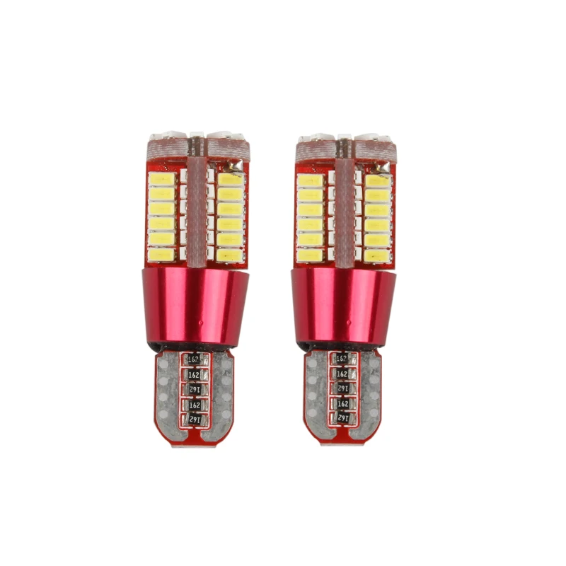 

2pcs 57 SMD 4014 LED Canbus Error Free auto Clearance Light W5W WY5W 194 192 2825 Car Wedge Tail Side Bulb reading lamp 12V