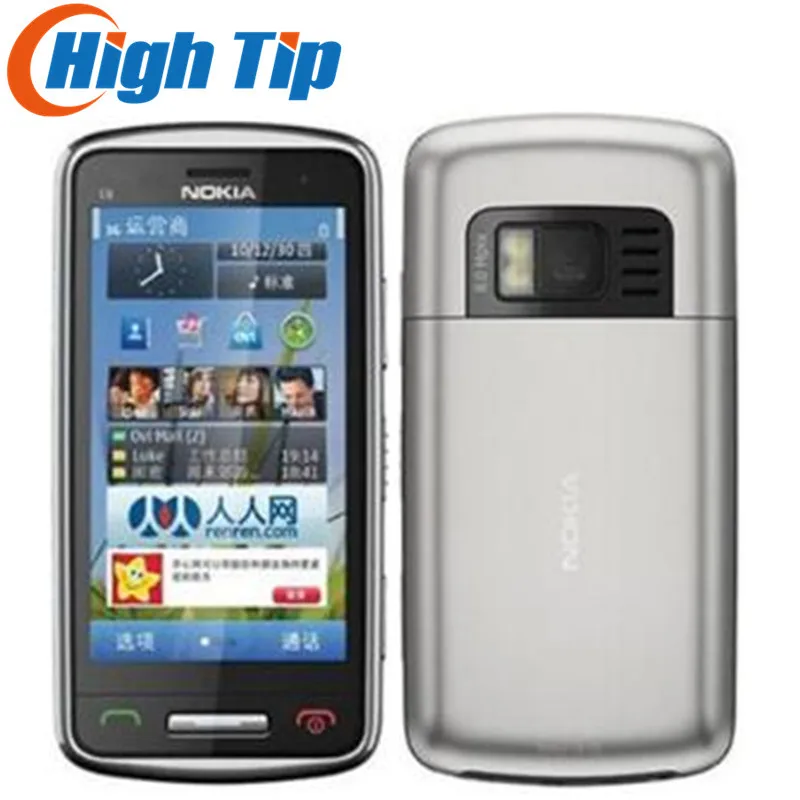 

Original Nokia C6-01 Mobile Phone Refurbished capacitive touchscreen Camera 8.0MP Unlocked C6-01 Cellphone Free Shipping