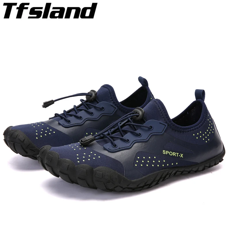 للجنسين أحذية ماء رياضية النساء صنادل شاطئ المنبع أكوا أحذية الرجال سريعة تجفيف نهر البحر النعال الغوص السباحة الجوارب