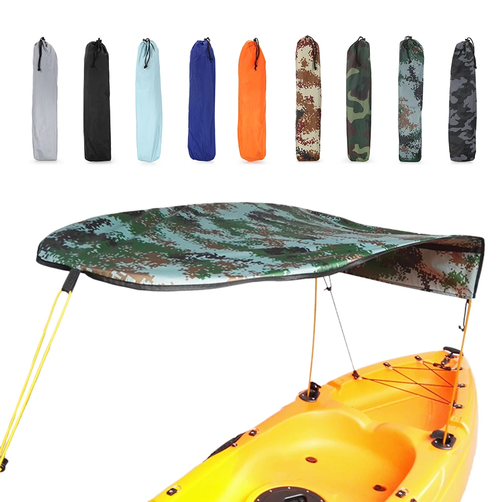 

/ Single Person Kayak Boat Sun Shelter Sailboat Awning Top Cover Kayak Boat Canoe Sun Shade Canopy Fishing Tent Sun Rain Canopy