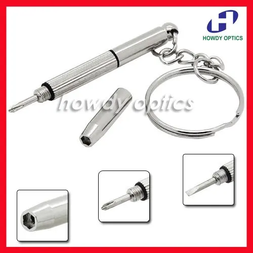 

Free Shipping mini screwdriver glasses professional eyegalsses multi function screwdriver