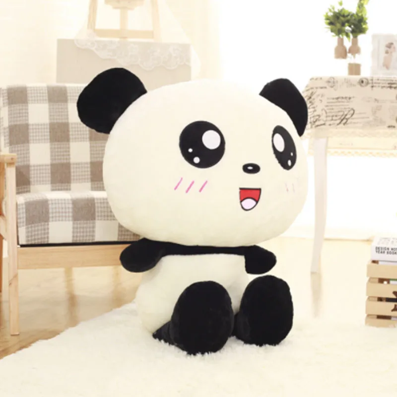 40 90 см Kawaii большая голова панда плюшевые игрушки плюшевая игрушка животное