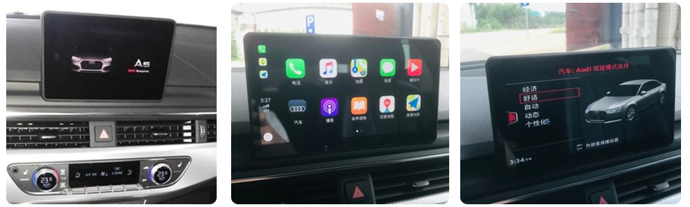 9.33 Android 2G RAM For Audi A4 2016-2019 GPS Touch Screen Multimedia Player Stereo Autoradio navigation original style 1