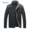 DIMUSI-blouson d'automne aviateur pour homme, veste épaisse chaude et col en fourrure pour homme, manteaux de Baseball, Parkas, 5XL ► Photo 1/6