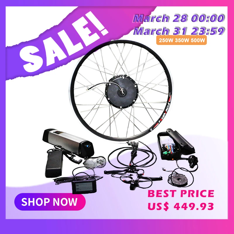 

Ebike Motor Wheel For Bicicleta Electrica 36V 500W Motor For Bicycle Electric Bike Conversion Kit Bicicleta El Ctrica Hub Motor