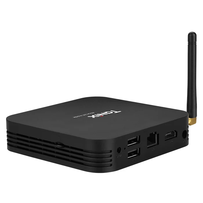 Tanix TX6-Android 9,0 ТВ коробка 4 Гб DDR3 32 Гб Allwinner H6 Dual-антенна Bluetooth USB3.0 2,4G, Wi-Fi, Поддержка 6 K H.265 Декодер каналов кабельного телевидения