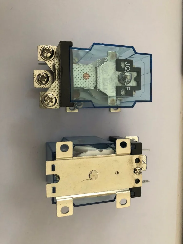 12VDC/24VDC/110VAC/220VAC 40A SPDT JQX-40F реле питания двигателя управления из серебристого сплава JQX-40F-1Z