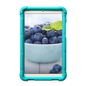 

MingShore Silicone Rugged Tablet Case For Xiaomi MiPad 4 8.0" Kids Safe Shockproof Bumper Cover For Xiaomi Mi Pad MiPad 4 Case