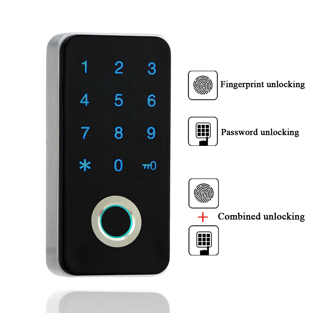 Boquite Intelligente Fingerabdruck-Passwort-Keyless-Sperre für Office Gym Drawer Cabinet