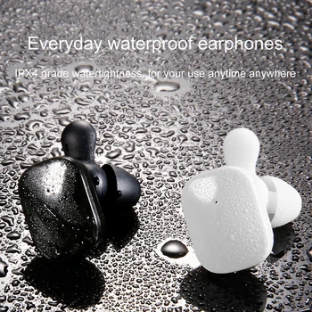 

Wireless Bluetooth Portable Mini Earphone IPX4 Waterproof Touch Control Headset Intelligent Noise Reduction HD Music Earphones