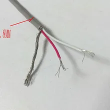 10 м кабель, 28AWG, 2 ядра, щит, ПВХ кабель 300 В для видео, аудио кабели