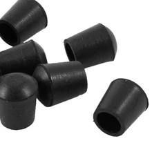 Бутик резиновый чехол стул стол ноги утопленные ноги колодки 20x23 мм 10 шт черный