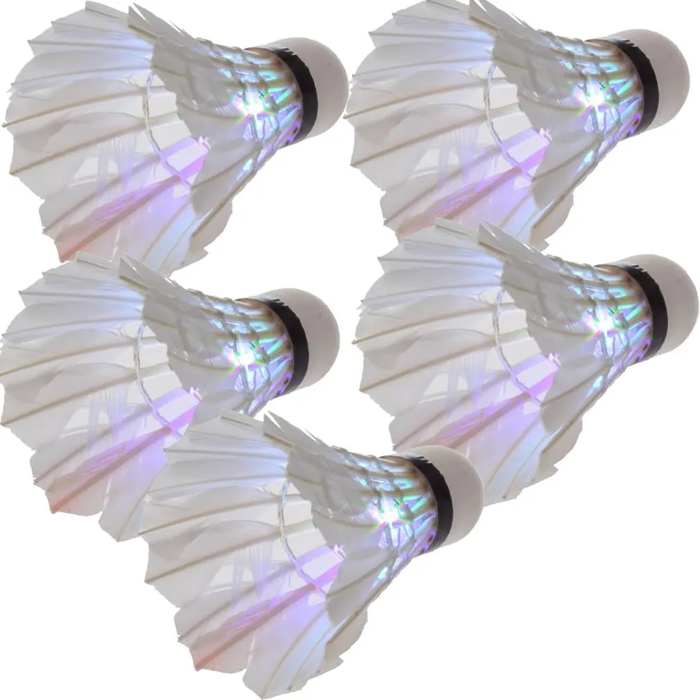 5 PCS تعزيز! جديد جميل 5 * الليل المظلم LED الريشة الريشة العصافير الإضاءة Multicolours 5 PCS تعزيز! جديد جميل 5 * الليل المظلم LED الريشة الريشة العصافير الإضاءة Multicolours
