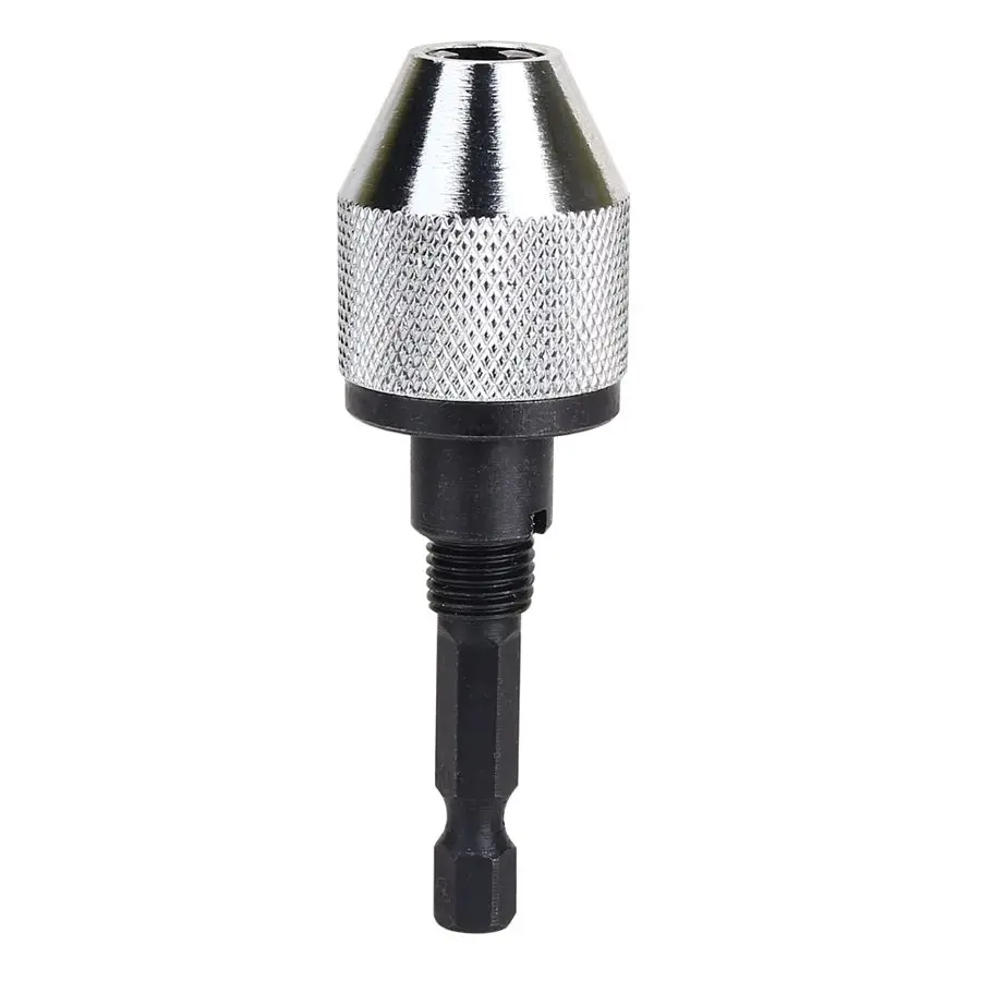 Buy NEW 1/4" Inch Keyless Drill Bit Chuck Adapter Converter 0.3 6.5mm For