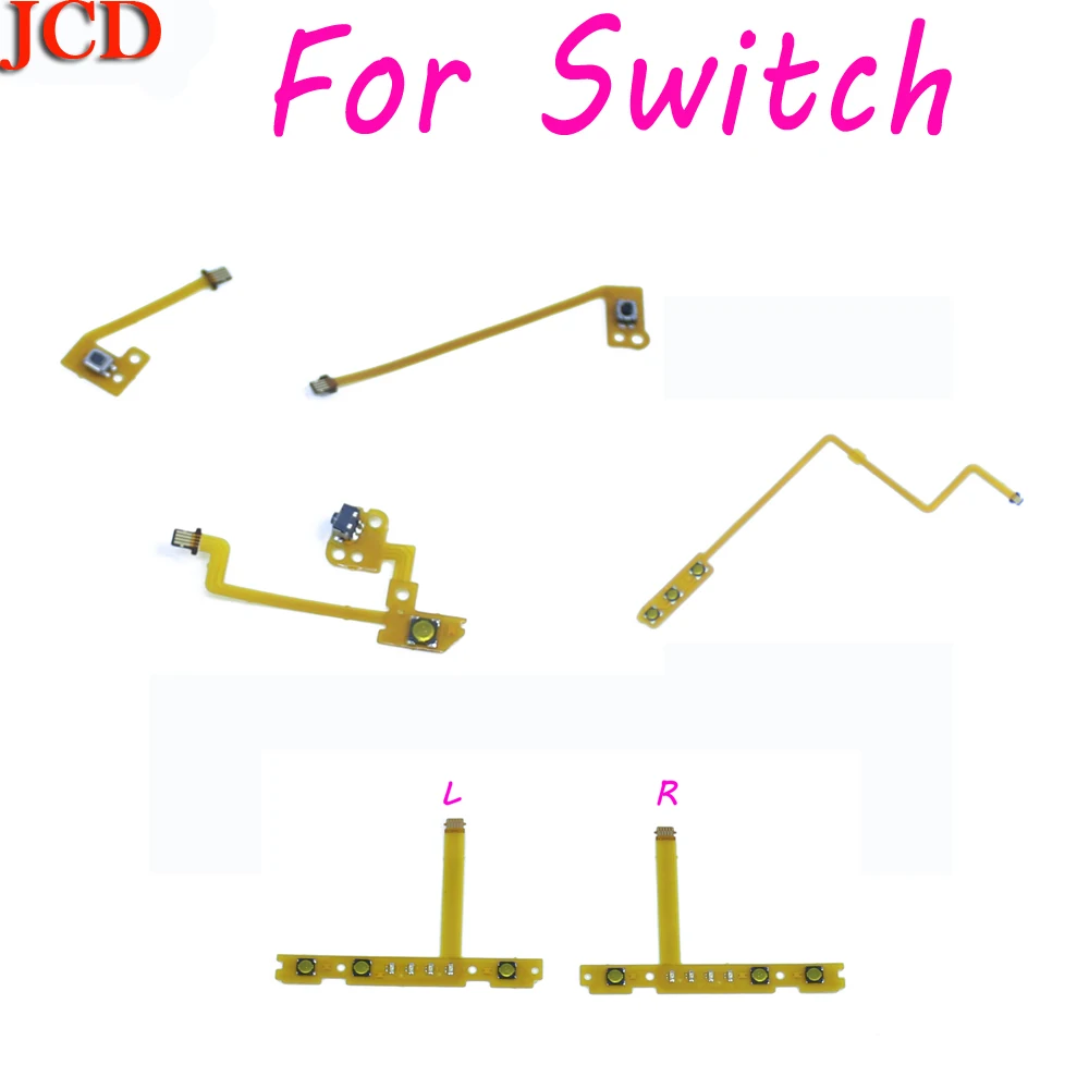 

JCD Replacement For Nintendo Switch Joy-Con ZR ZL L SL SR Button Key Ribbon Flex Cable For NS