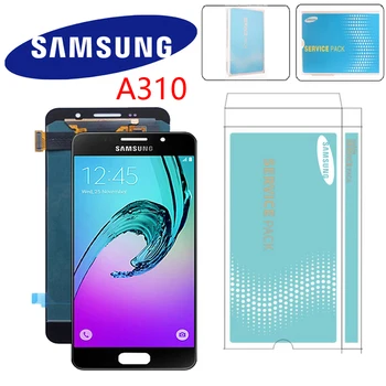 

Original 4.7'' Super AMOLED Display For Samsung Galaxy A3 2016 A310 A310F SM-A310F LCD With Touch Screen Digitizer Assembly