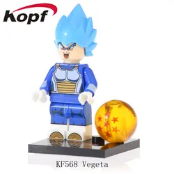 50 шт. KF568 мужские шорты для купания здания Конструкторы Dragon Ball Вегета Janemba Jiren Android 17 кирпичи фигурки героев кукла детский подарок игрушечные