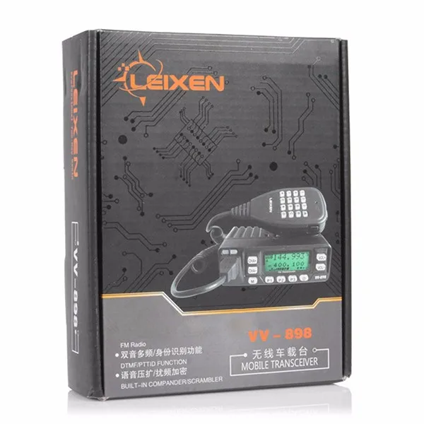 LEIXEN UV-25HX UV Dual-Band 25W car mobile radio better than qyt kt-8900 quansheng tg-uv2 for Benz Honda Car+Free cable with CD (7)