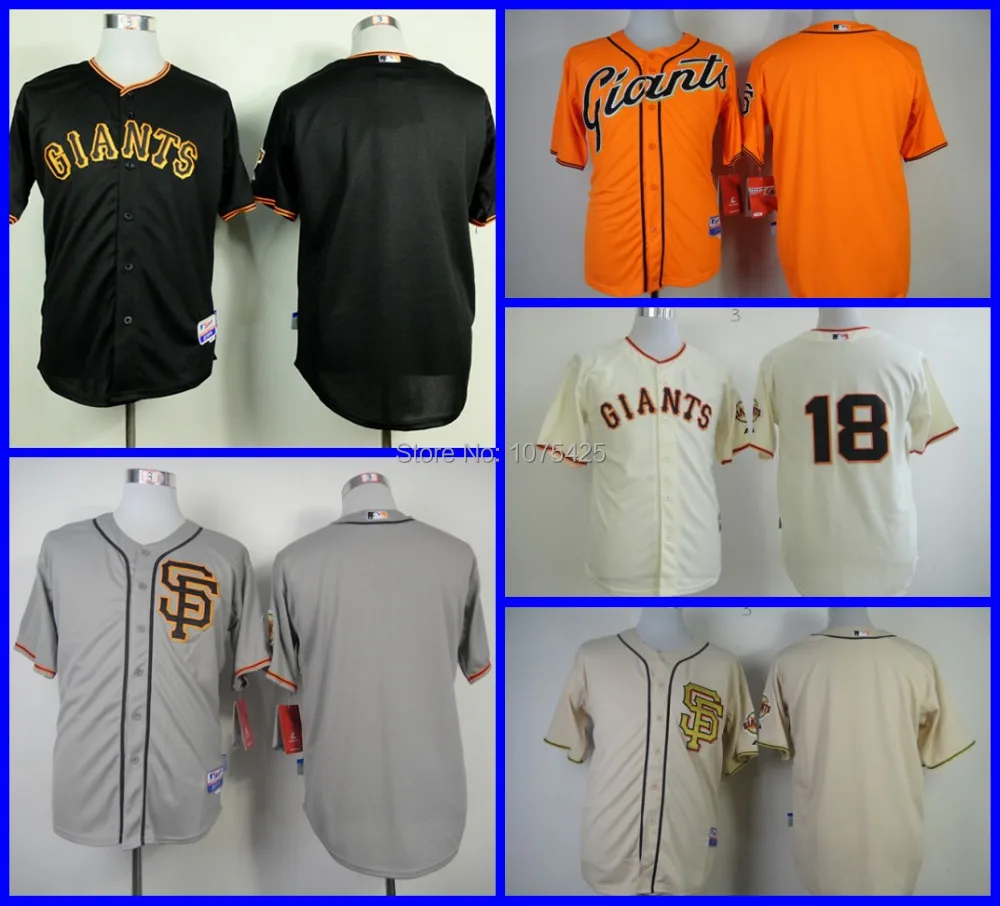 Top quality cheap plain San Francisco jersey blank black orange white