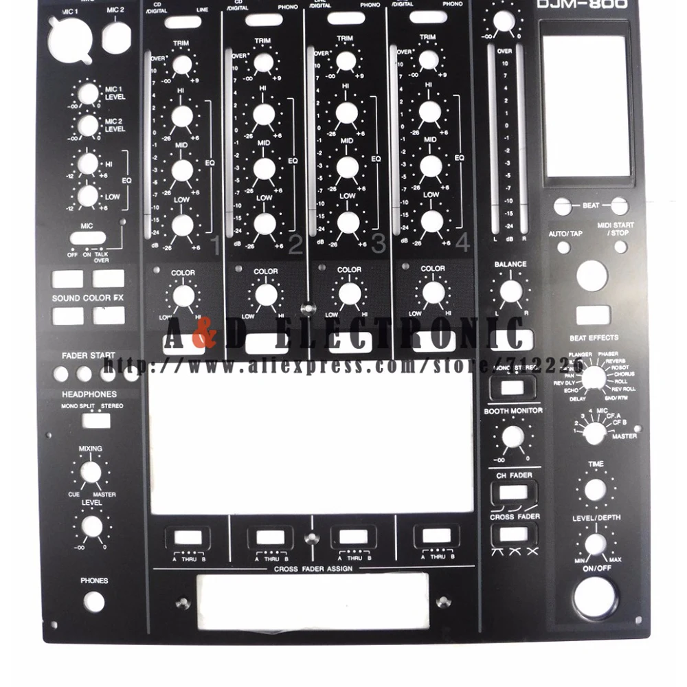 Запасная часть для основной передней панели DJM800 DNB1144|part|djm800 |