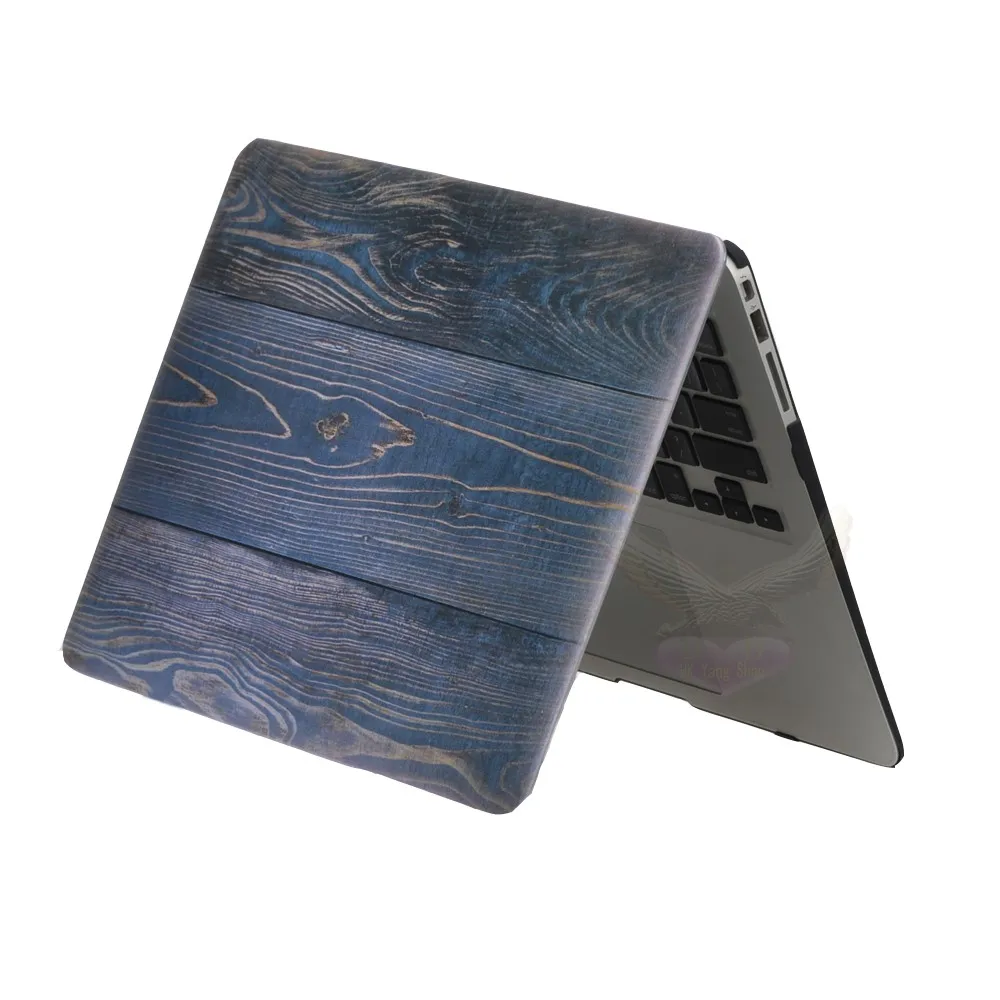 Protective-PVC-Cover-Shell-logo-laptop-Protector-New-Wood-Grain-Hard-Case-For-apple-Macbook-Air (14)