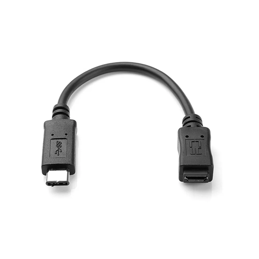 Реверсивный дизайн USB 3 0 1 Type C штекер к Micro 2 Женский кабель для передачи данных