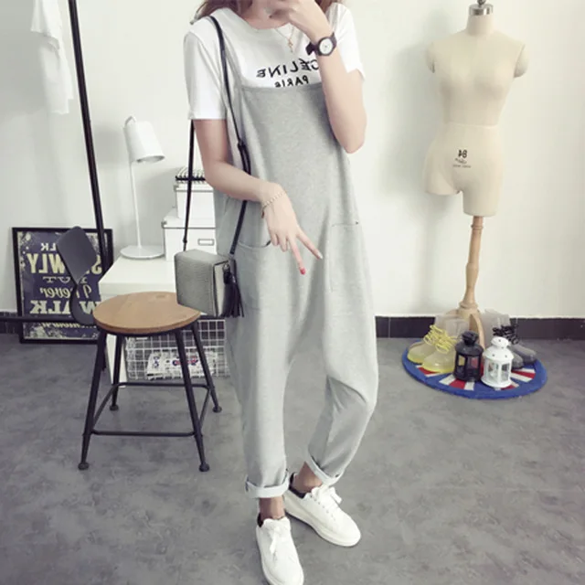 Maternity Strap Belt Pants Pregnant Trousers Clothes for Pregnant Women Overalls Jumpsuit Pregnancy Rompers Clothing Plus Size