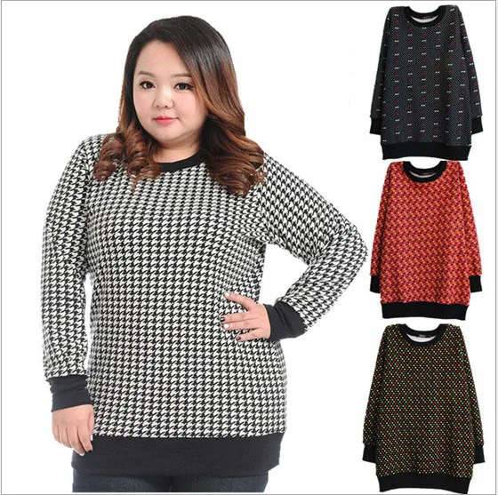 Kualitas Tinggi Plus Ukuran Perempuan Lengan Penuh Tops Tees Ukuran Besar Besar Musim Semi Musim Dingin Longgar T Shirt Ukuran Besar Kaus Top Animal Tees Redtop 10 Tee Aliexpress