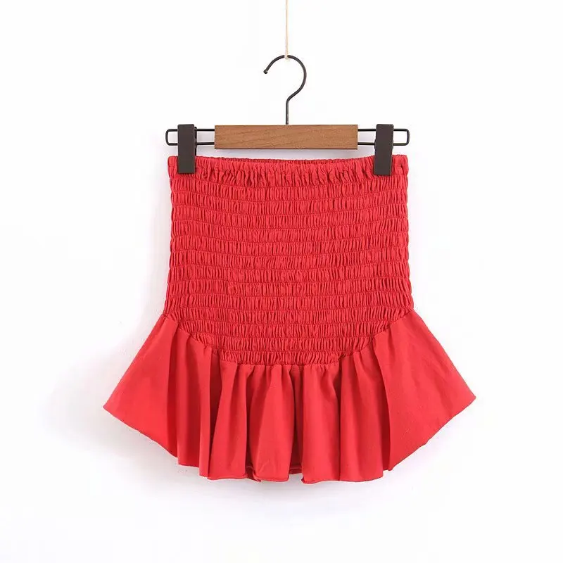 

LJPZ35-9063 European and American Fashion Tight Half Skirt