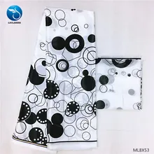 Воск liulanzhi ткани Африканский стиль Шелковый воск имитация принтов Анкара Шелковый воск ткань шитье ткани ML8X60