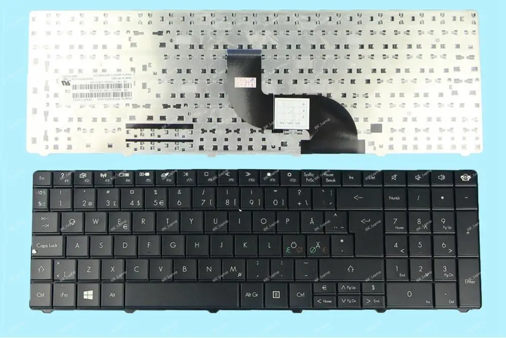 Dk Norvegese Svedese Nordico Finlandese Svenska Suomalainen Dansk Tastiera Per Packard Bell Easynote Te69Cxp Ms2384 Te69Bm V5Wt2 Blc