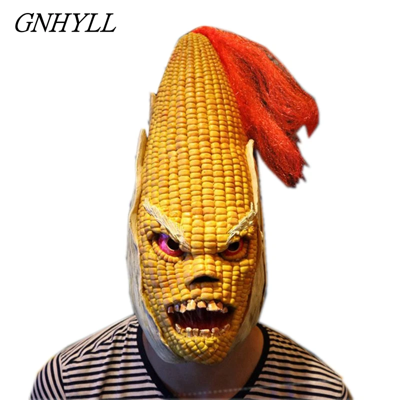 Angry Mr Old Corn креативная маска для Хэллоуина высококачественный желтый головной