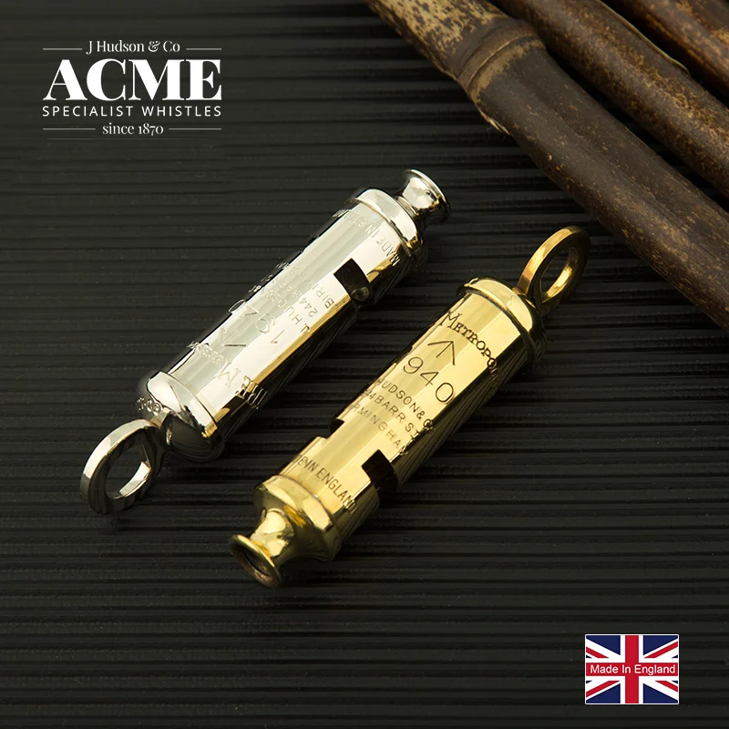 ACME 1940 Ограниченная серия звук Clearand громкий металлический свисток для выживания