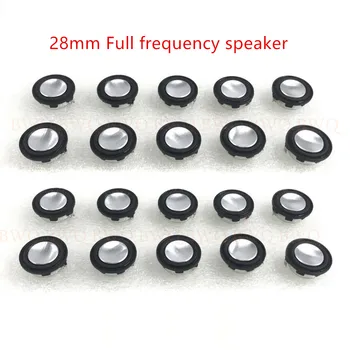 

20pcs/lot 2W 8ohm 28mm full frequency speaker for round ultra-thin Bluetooth DIY mini speaker
