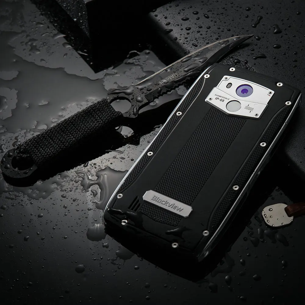 Blackview BV7000 Original 5.0inch IP68 Waterproof Rugged Smartphone 2GB+16GB NFC Fingerprint Shockproof Dual SIM 4G Mobile Phone