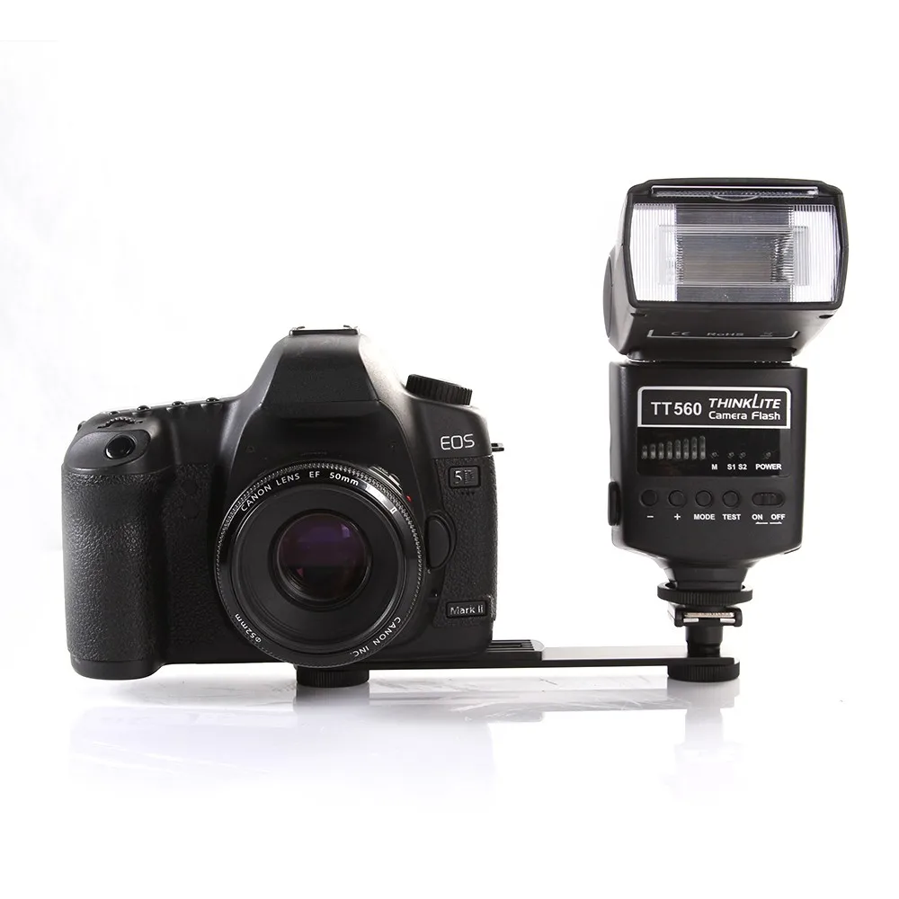 Фотовспышка вспышка типа «Горячий башмак» камера DC поддерживающий кронштейн Подставка под стойку для A7 A7S A7RIII A7SIII A6300 GH4 GH5 GH6S A6500 D5600 D3200 1500D