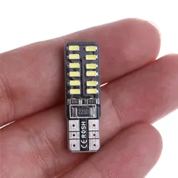 1 шт Canbus T10 W5W 3014 SMD 24 светодиодный машина автомобиль свет лампочка источника Резервное копирование лампы белого