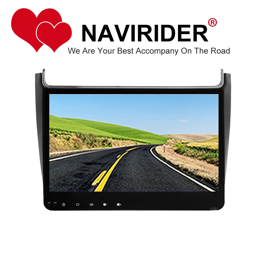 

car dvd Fit for POLO 2016 navigation HU tape recorder multimedia radio GPS mirror link android 8.1.0 head unit