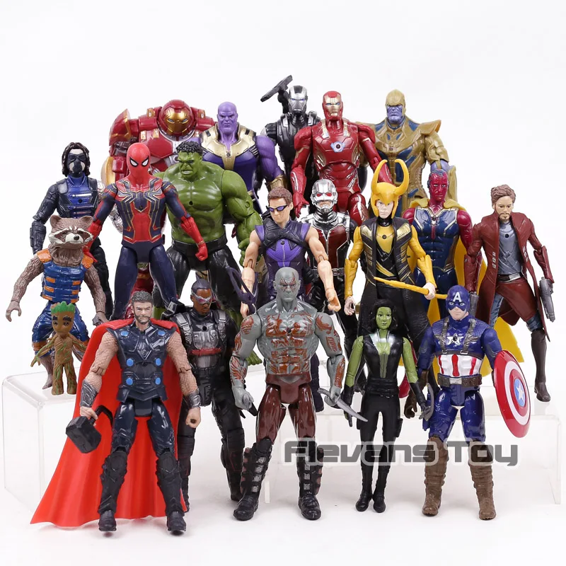 Marvel Avengers 3 infinity war Movie Anime Super Heros Captain America Ironman Spiderman hulk thor Superhero Action Figure Toy Marvel Avengers 3 infinity war Movie Anime Super Heros Captain America Ironman Spiderman hulk thor Superhero Action Figure Toy