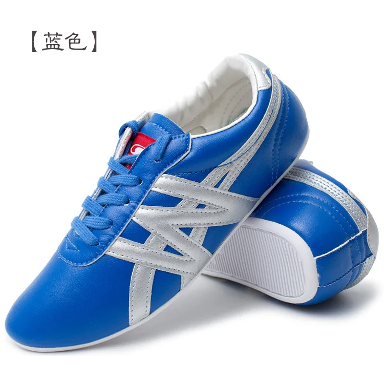 Wushu shoes Taolu Kungfu shoes Routine Martial arts Professional indoor competition shoes for men women boy girl kids adults - Цвет: Синий цвет