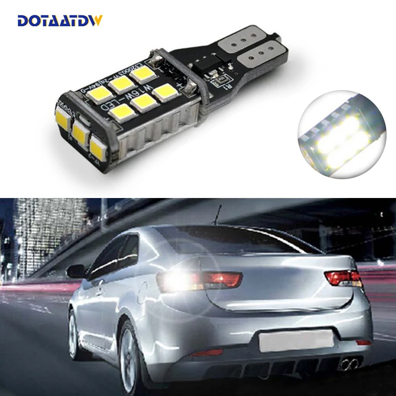 

DOTAATDW 1x Reverse Light 921 912 T15 W16W For kia rio k2 3 armrest ceed sportage sorento cerato soul picanto optima k3