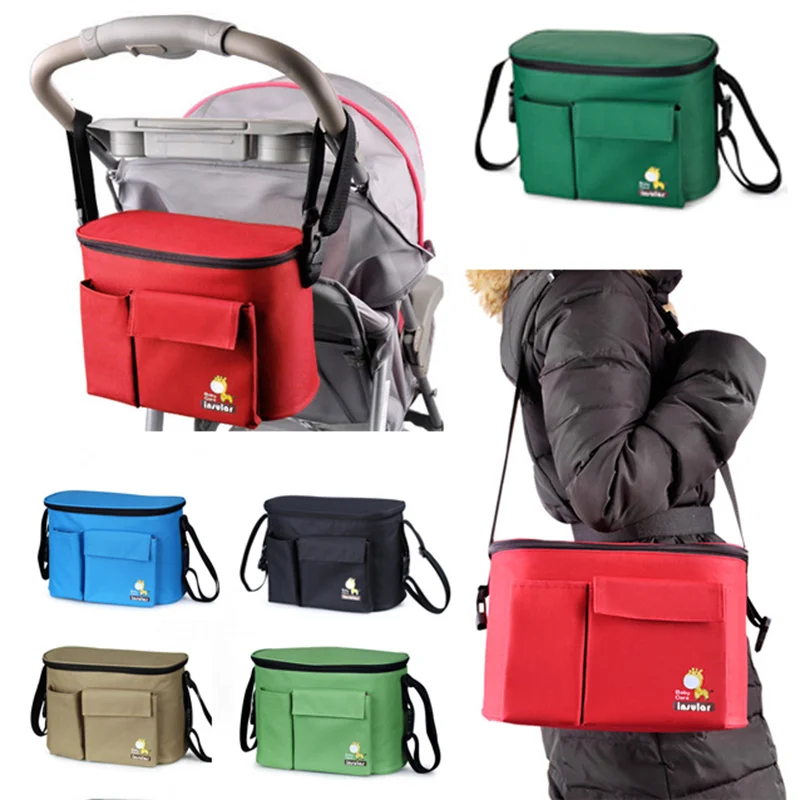 Baby Stroller Bags Nappy Diapers Organizer Hanging Storage Bags for