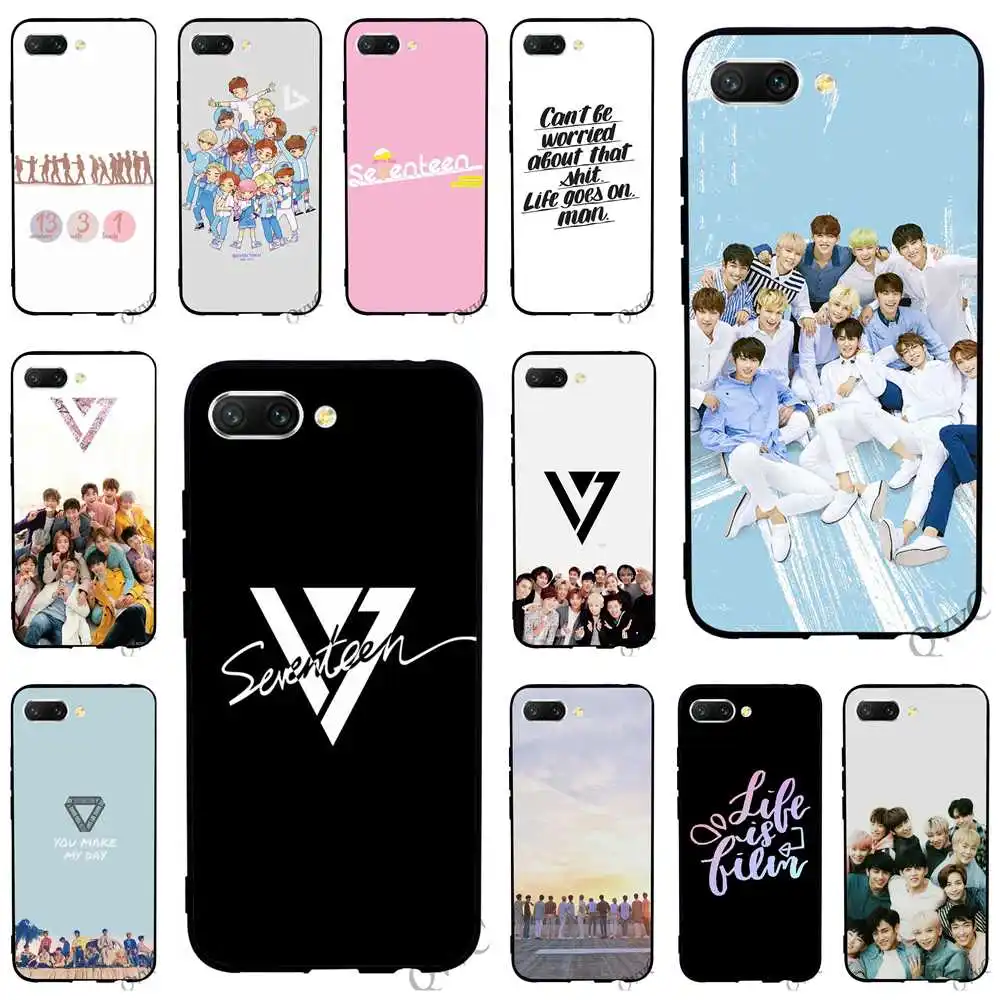

Pattern Seventeen JUN DK kpop Phone Cover for Huawei Honor 9 Lite Case 8 10 6A 7A Pro 7X 7C Y6 Prime Nova 3i 3 Covers Skin