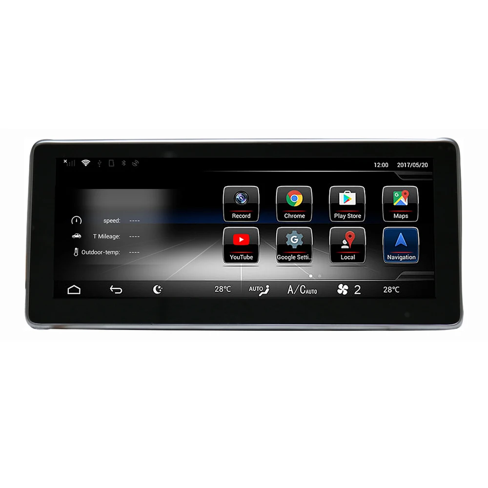 8 Core 2 + 32G Мобильный DVR Android 10 дюймов Дисплей для Mercedes Benz A W176 CLA C117 X117 GLA X156 команда