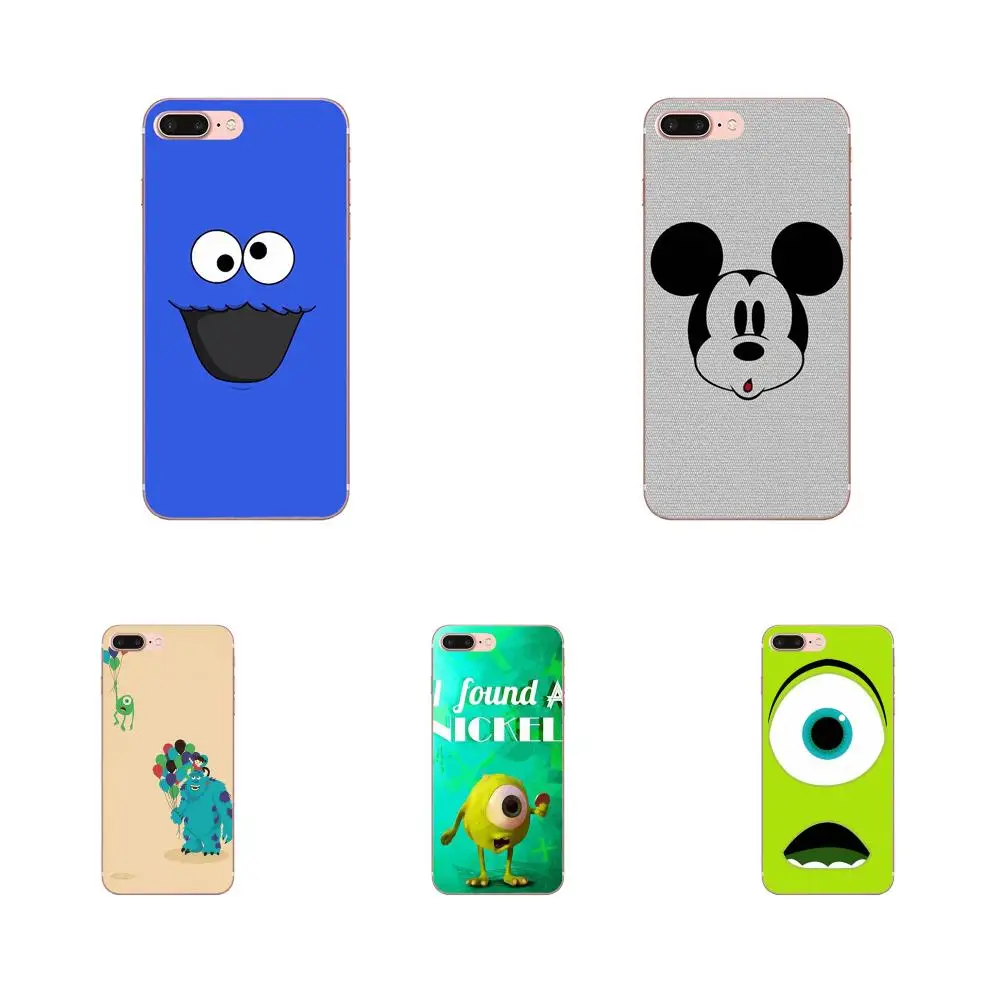 

Soft Mobile For Samsung Galaxy Note 5 8 9 S3 S4 S5 S6 S7 S8 S9 S10 mini Edge Plus Lite Monsters University Mike Wazowski Cartoon