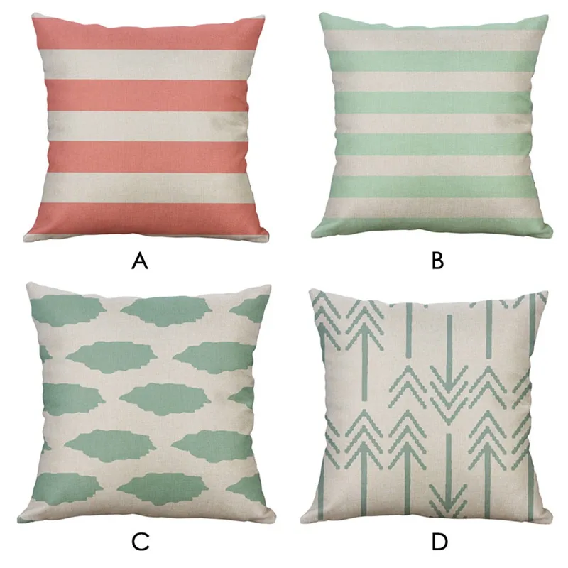 

Cushion Cover 40x40cm Simple Linen Creative Lovely Pillow Cover Pillow Cover Car Pillow Cover Decor Pillowcase Fashion New F13
