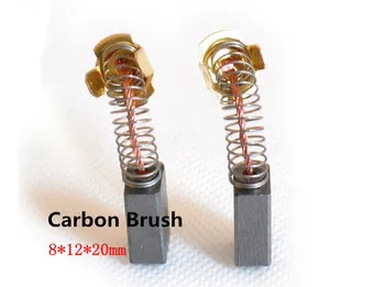 

Carbon Brush 8*12*20mm for power tool spare parts brush ,FREE SHIPPING 5Pairs